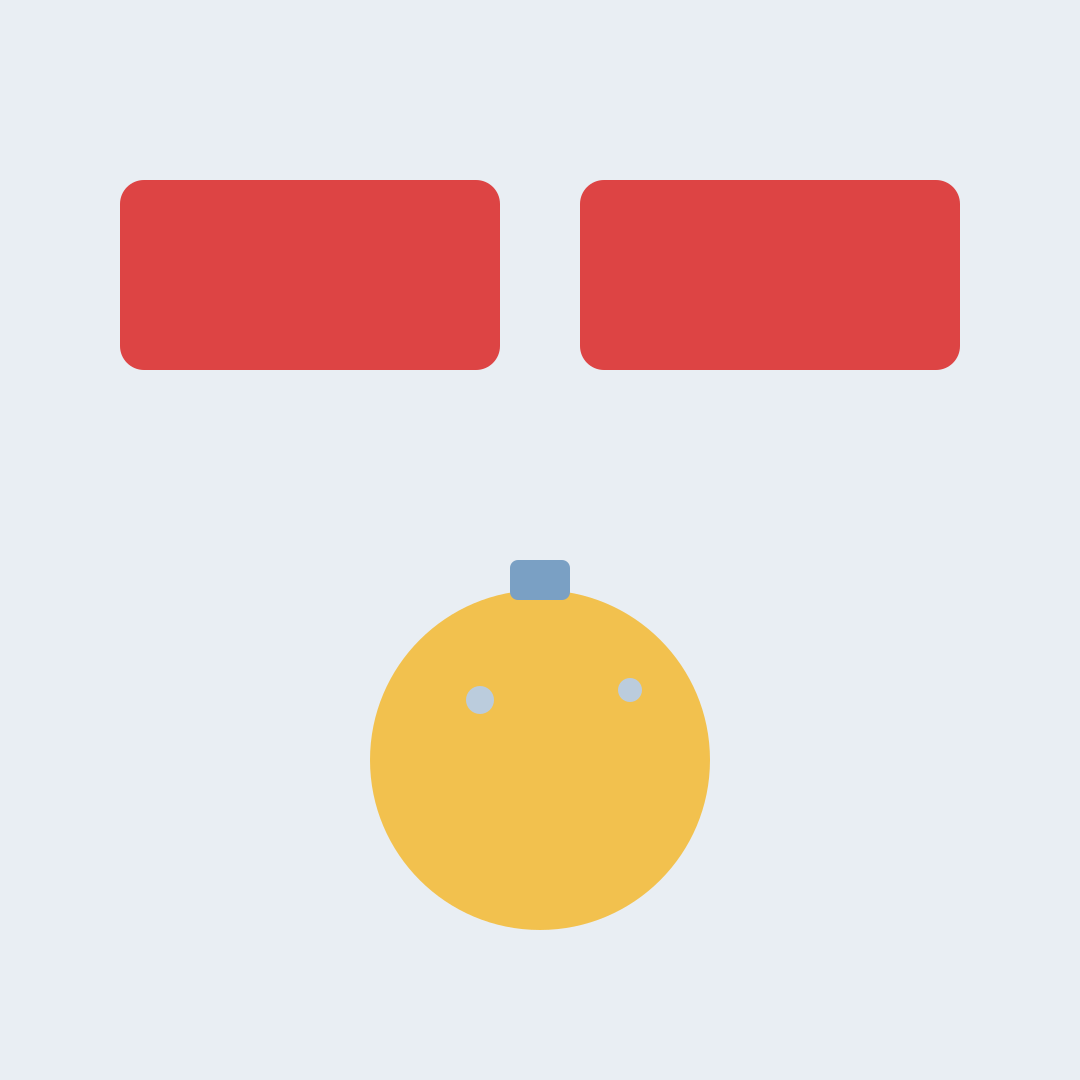 two buttons (original art)